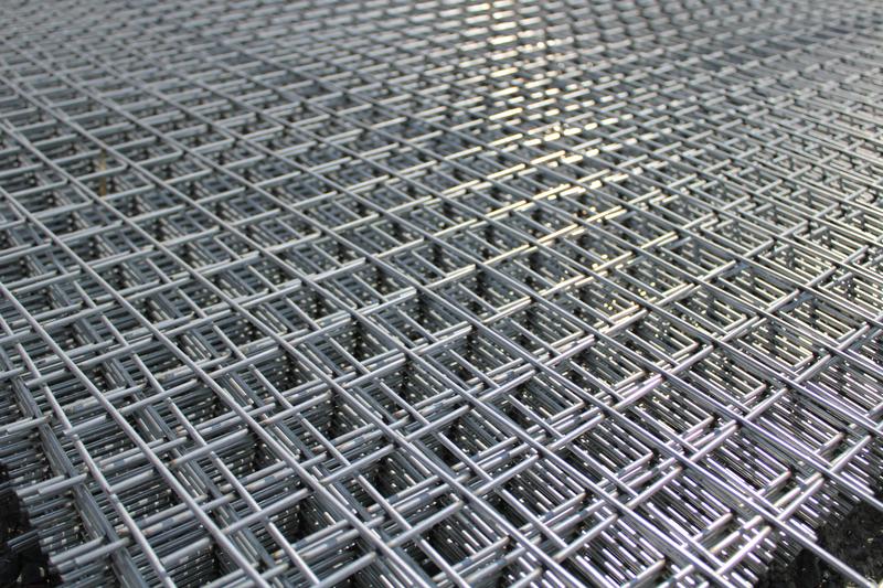 Grillage à gabion 250 cm x 200 cm - Maille carrée 50 mm x 50 mm - Couleur acier