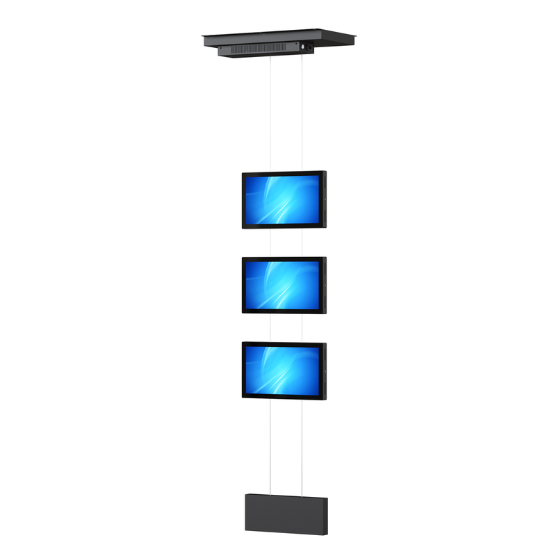 3 Ecrans vitrine haute luminosité 15.6'' Android 13 - KIMEX 160-1565