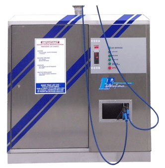Atlantica – Station de lavage self service 1 piste - 100 bar - électrique ou fuel ou gaz - 500 kg