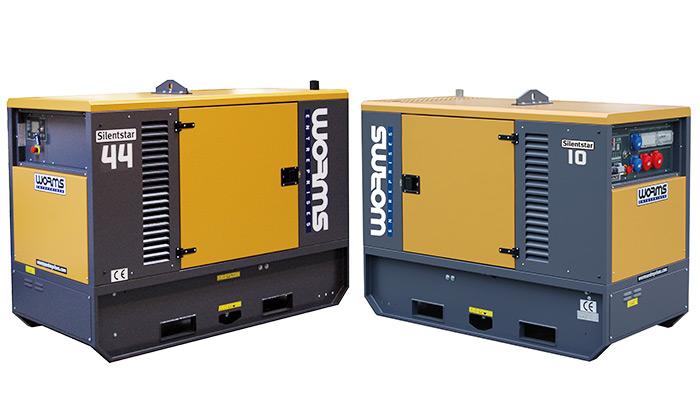 Groupes électrogènes SILENTSTAR triphasé insonorisé diesel 1500 tr/min - 10 à 150 kVA