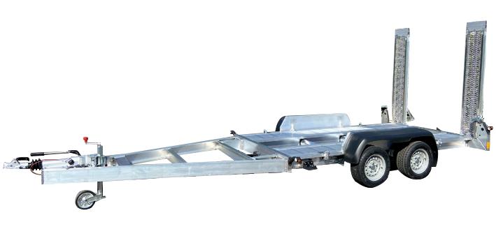 Remorques Fly Spider pour nacelles IM R - aluminium, capacité 3 tonnes, 5689 mm à 6618 mm de longueur