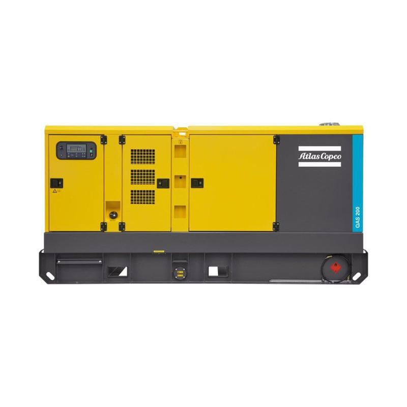 Location groupe électrogène 200 kva - dimensions h 1.88 x l 3.77 x l 1.2 m, 2889 kg, 50 Hz, 400 V