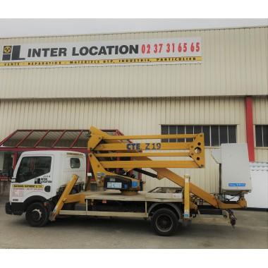 Location camion nacelle 20 m - dimensions 2,85 m x 6,24 m x 2,83 m