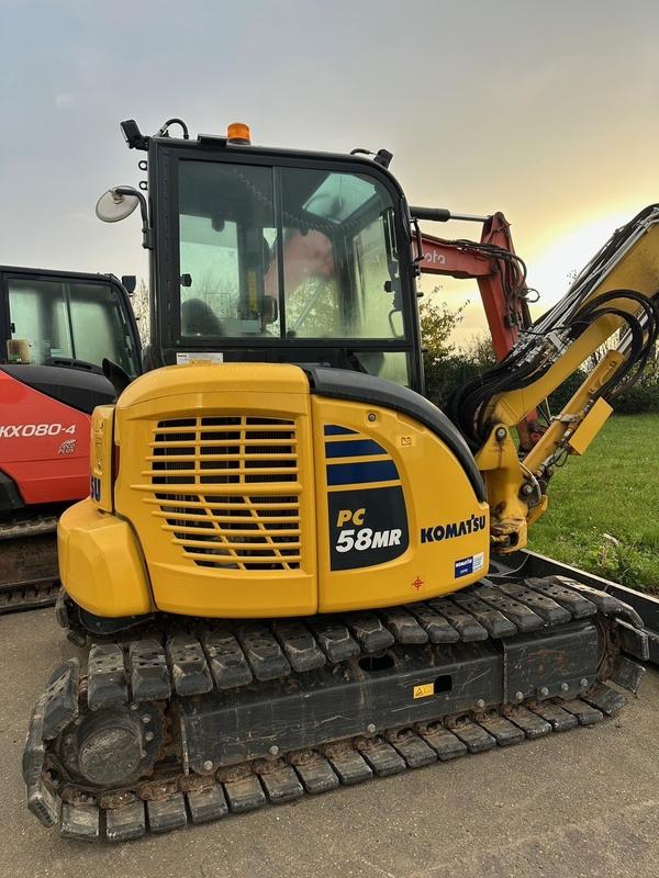 Accueil KOMATSU PC58MR 5T3 - pelle 529h année 2023