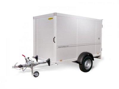 Remorque carrossée fourgon HUMBAUR 1 essieu PTC 750 kg - 2.02 m x 1.055 m x 1.50 m
