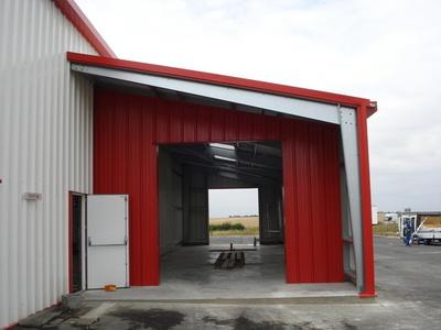Bâtiment monopente - Hangar agricole GALCO, portée 6-10m, pente 15-30%, travées 5m