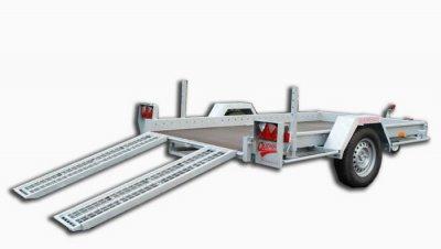Remorque sans frein QUEMERAIS 2.73 m x 1.50 m - PTC 500-600-750 kg