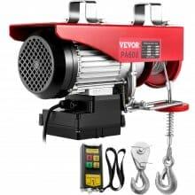 Treuil à Câble Électrique 300/600 kg Palan Électrique avec Télécommande - 1150 W 12 m/min