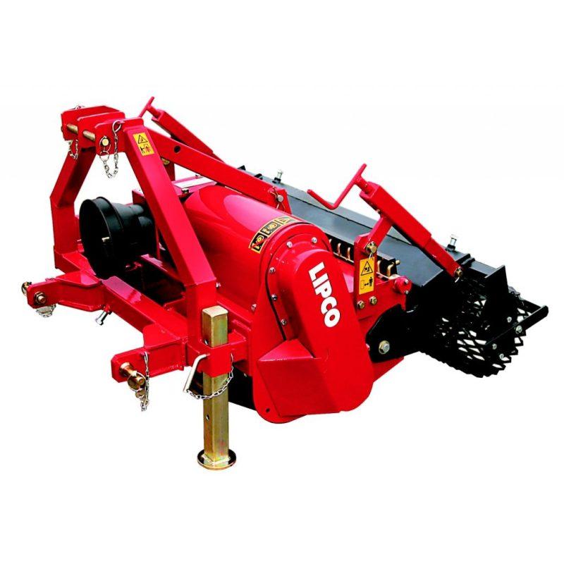 Enfouisseur de pierre LIPCO UFD 140 cm pour micro-tracteurs - préparation du lit de semence