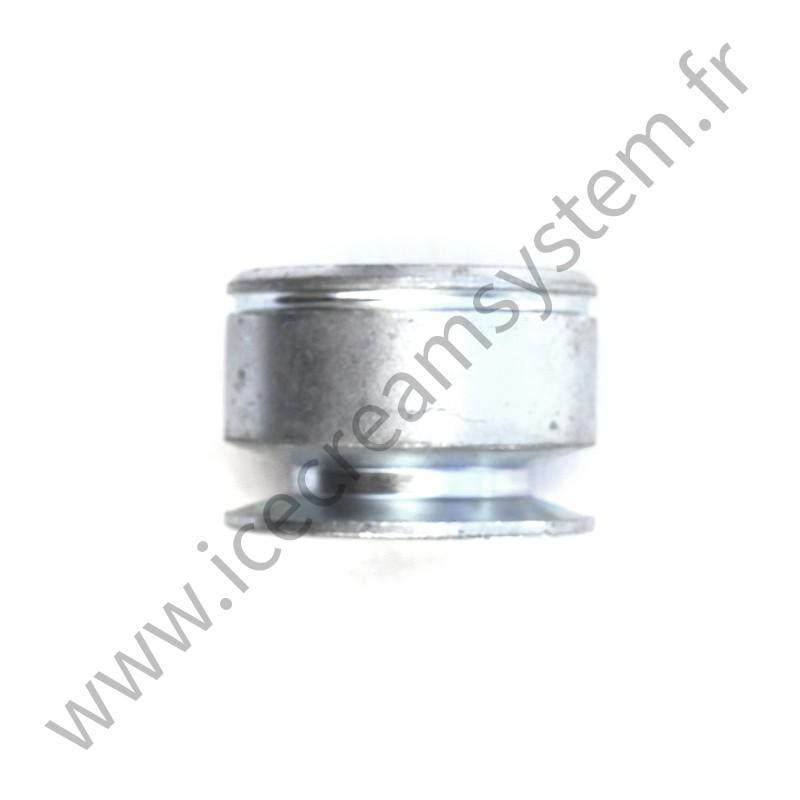 Poulie d'axe de pompe Carpigiani - pour machines à glace Tre B/P, Super Tre B/P, 243, 5m de long