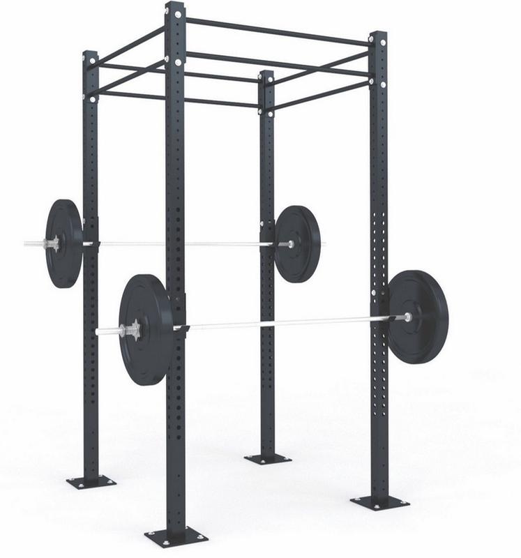 Cage CF 1 place avec échelle – Dim. 120 x 172 x 275 cm – Cages porteuses à 4 pieds