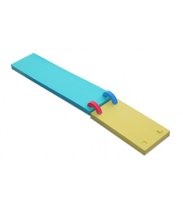 Plateforme flottante – Modèle 1 – Référence 86847 – Dim. 100 x 50 x 9 cm – Plateaux en mousse PE expansée avec connecteurs ronds