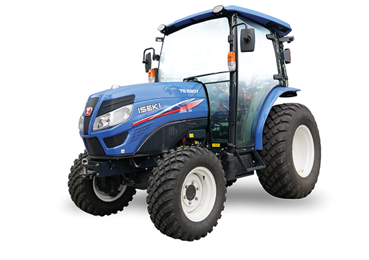 Tracteur ISEKI TG6507HMWJCYE - Série TG6 - 36 kW - Transmission hydrostatique HST - Cabine