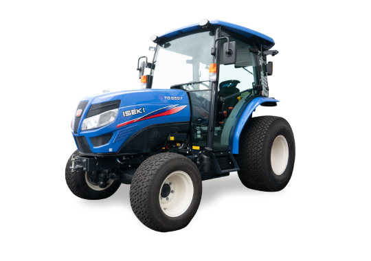 Tracteur ISEKI TG6557MWJCYE - 4 Cylindres 2434 cm³ - 40 kW - Boîte mécanique synchronisée 12 AV/12 AR