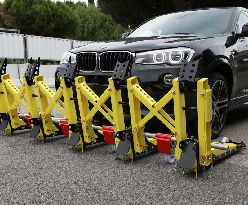 Barrière modulaire anti-véhicule bélier MVB-3X - sécurisation d'événements et chantiers