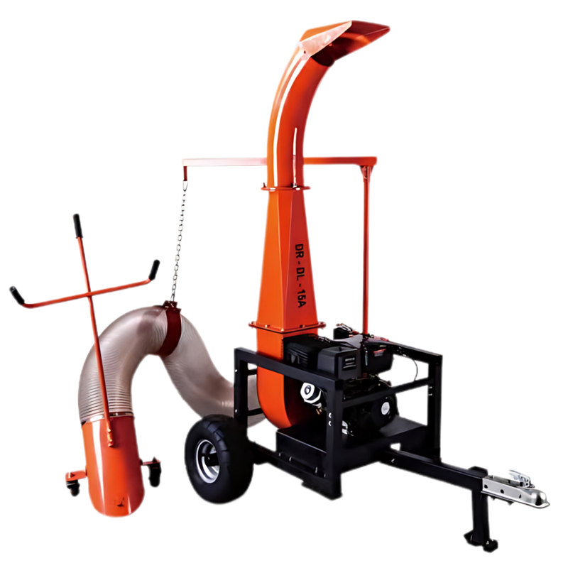 LV15 - Aspirateur à débris thermique 15cv - capacité d'aspiration 3,573 m³/h - tuyau 20cm diamètre