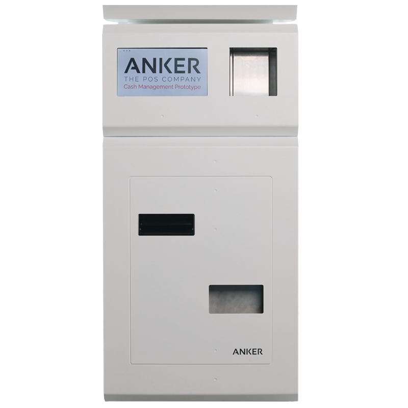 ANKER Cash Recycler - terminal de traitement de billets et pièces avec écran tactile 7 pouces