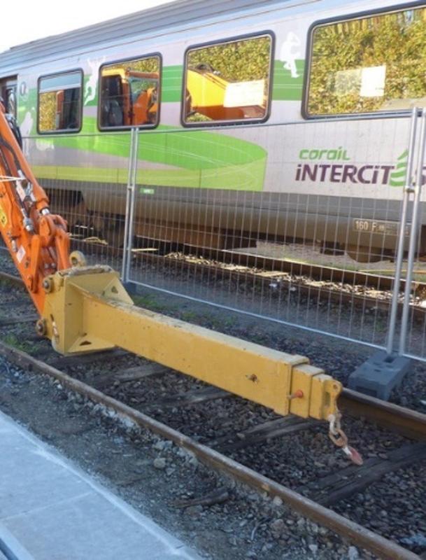 Flèche et rallonge télescopique de manutention - Portée 4950 mm - CMU 1300 kg