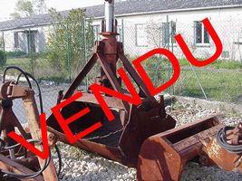 Benne preneuse NC - capacité 1 m³ - sans rotator - vente à marchand ou export