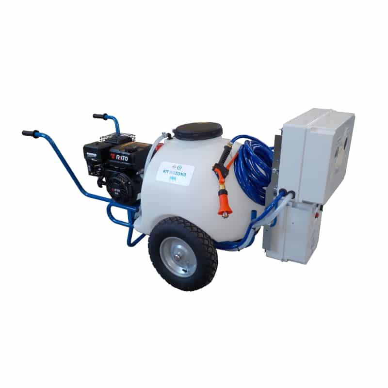 Générateur d’eau ozonée 120 litres sur chariot moteur 4 Temps Honda MM