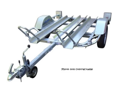Remorque porte moto - Location - Réf. loc-rem-pm-1 - Attache type caravane