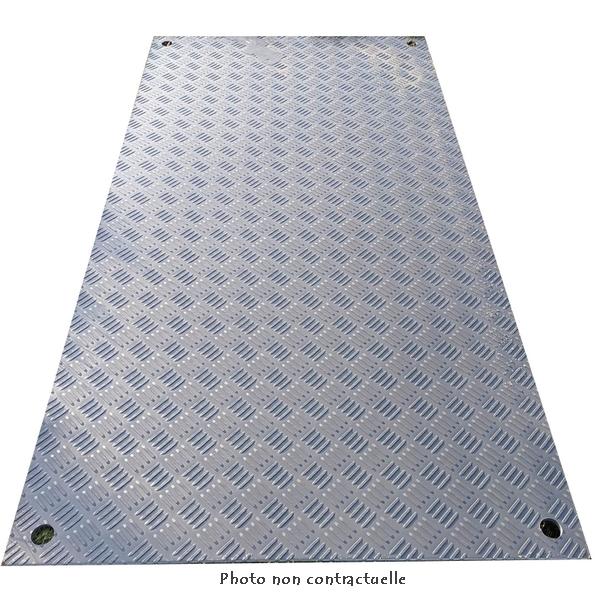 Plaque de roulage - Location - Réf. loc-plaq-roul-1 - Dimensions 2,44 m x 0,91 m