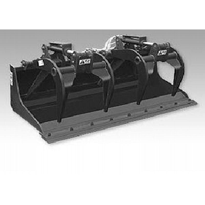 Godet grappin pour mini chargeur - Largeur 0,90 m et 1,50 m