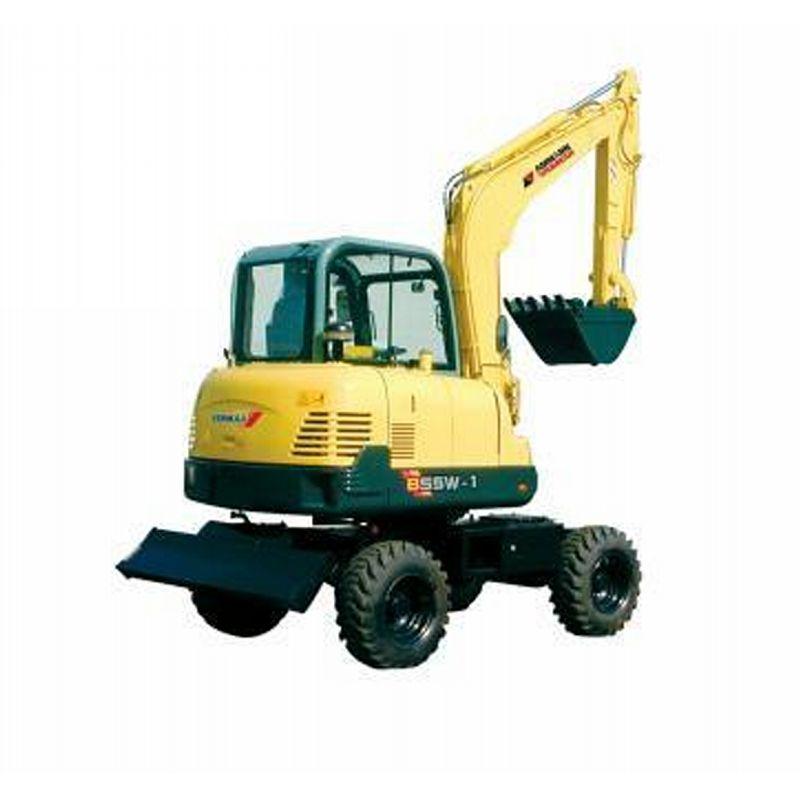 Mini Pelle 6,0t à Pneus ARM 3 godets - Travaux de terrassement, VRD et réseau
