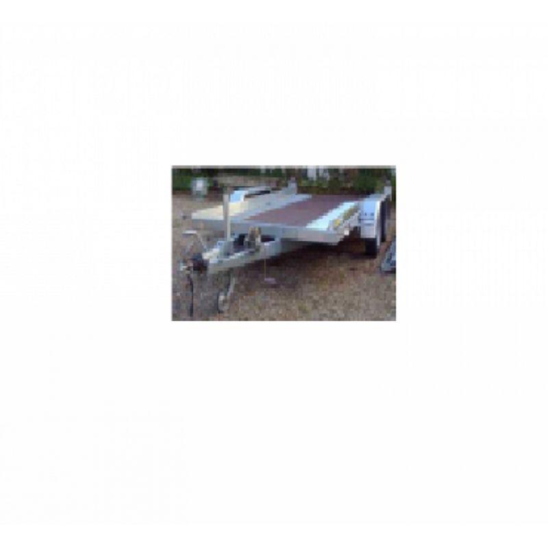 Remorque Porte Voiture - 390 x 190 cm - PTAC 2500 kg - CU 1800 kg - Permis EB