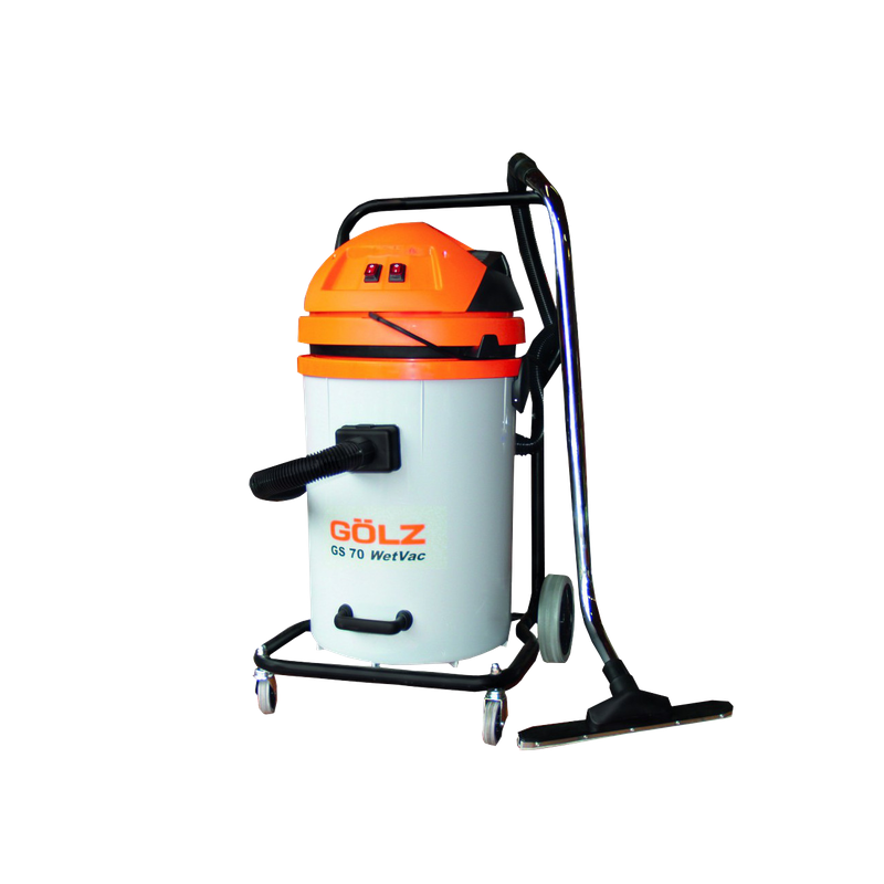 Aspirateur industriel pour nettoyage de sols et murs en ateliers et entrepôts