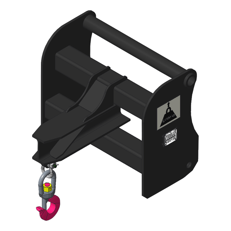 Potence 4T pour télescopique 14 à 18m - accessoire pour chariot télescopique