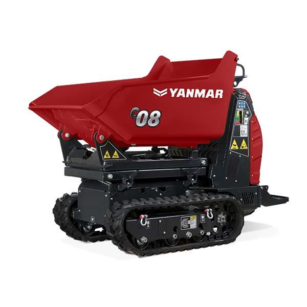 Carriers C08 Hi Tip Yanmar - Charge utile 800 kg, largeur 633-779 mm, poids 668-765 kg