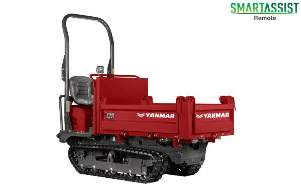 Carriers C12R-C Yanmar - Charge utile 1150 kg, Poids 1100 kg, Largeur 860 mm