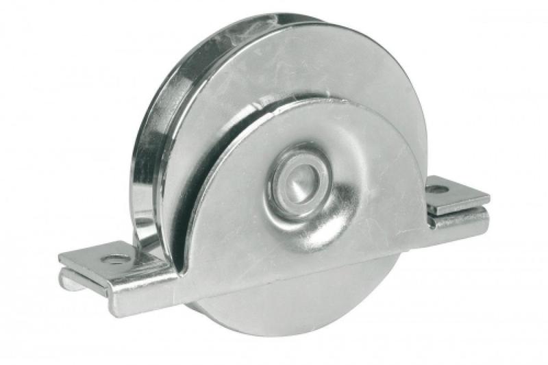 Galet encastré d/200 pour portail coulissant rond d/20 - Accessoires de portails