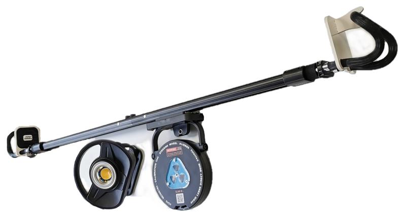 Aligneur de volant Laser - outil de géométrie avec croix laser et lampe LED