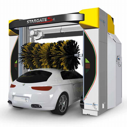 Portique VL Stargate S6 - châssis acier galvanisé, brosses verticales et horizontales électriques, séchage latéral avec électroventilateurs