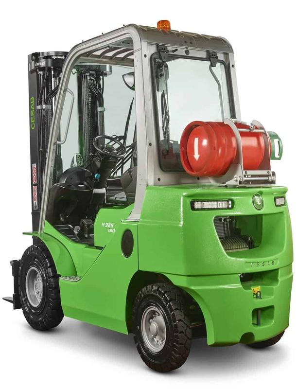 Chariot élévateur gaz frontal CESAB TH 2,5-3 - capacité 2,5 t, mât triplex 5 m