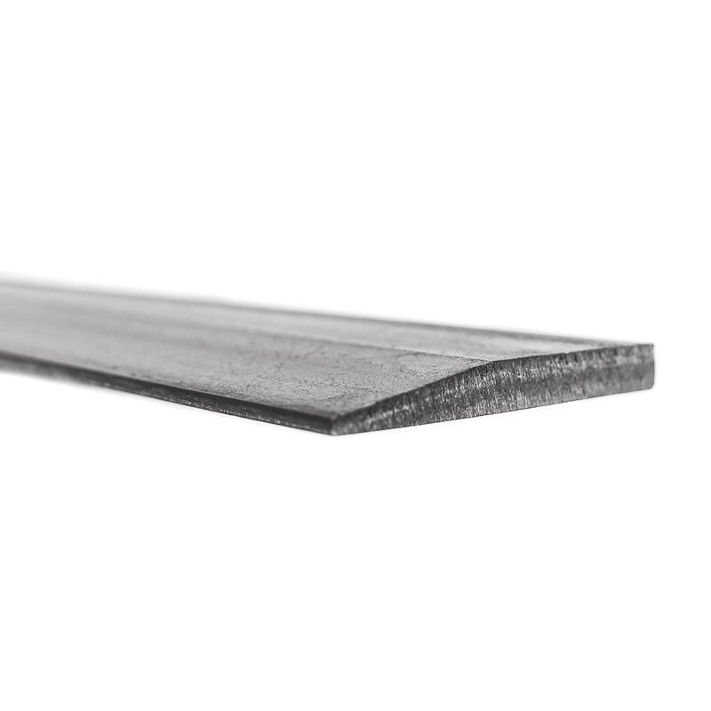 Plat biseau 150x16 mm - Acier nuance 27MnCrB5.2 - Référence ABISEAU150/16 - Acier socs de charrue