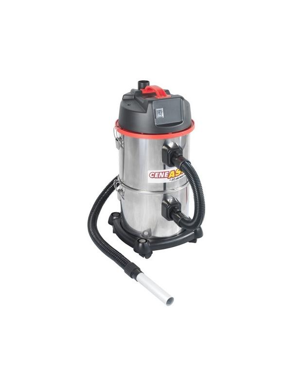 Aspirateur 4 en 1 ceneAsp - bidon pour cendres, eaux et poussières - 17 L + 13 L - 1200 W