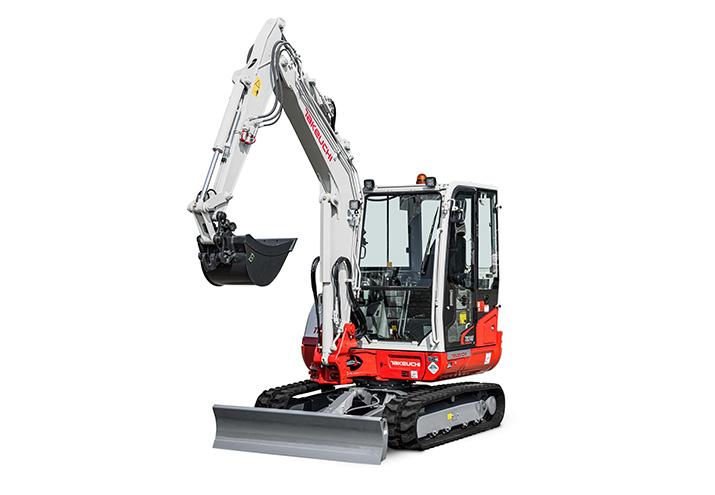 Mini pelle Takeuchi TB240 DPF - 4,07 T - 36,3 CV - profondeur excavation 3,465 m