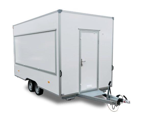 Remorque de vente NIEWIADOW - 4,20 x 2,03 x 2,30 m - PTAC 2000 kg - 2 essieux freinés