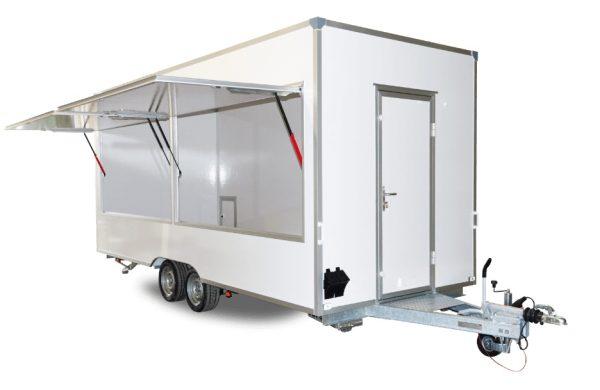 Remorque de vente NIEWIADOW - 5,20 x 2,03 x 2,30 m - PTAC 2500 kg - 2 essieux freinés