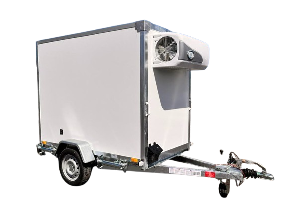 Remorque frigorifique FK7520H NIEWIADOW - 2,00 x 1,10 x 1,50 m - PTAC 750 kg - Groupe froid WMK4 220V