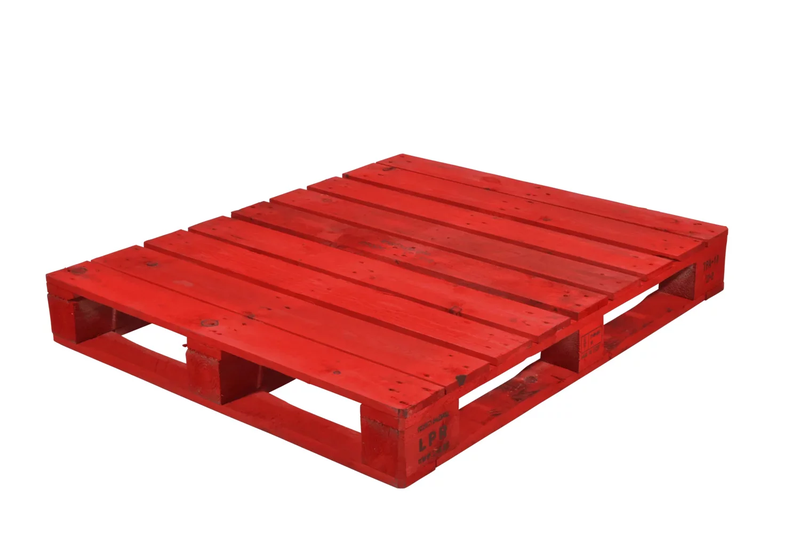 Palette en bois UK100 - 1000 x 1200 mm, entrée à 4 voies, charge nominale 1200 kg