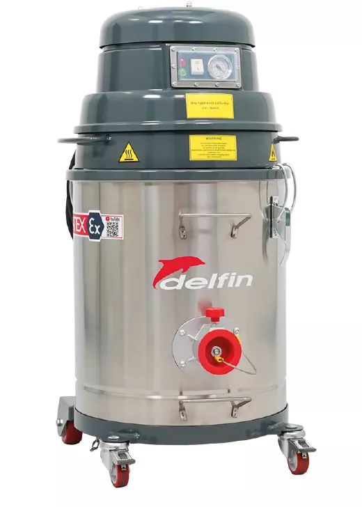 Aspirateur industriel MISTRAL 301 BL ATEX - certifié ATEX pour zones 22, 1.15 kW, 180 m³/h, 40 L
