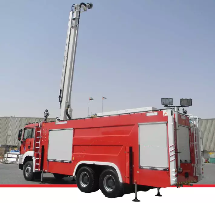 Nacelle élévatrice incendie WT 444 – hauteur de travail 44 m, charge 300 kg