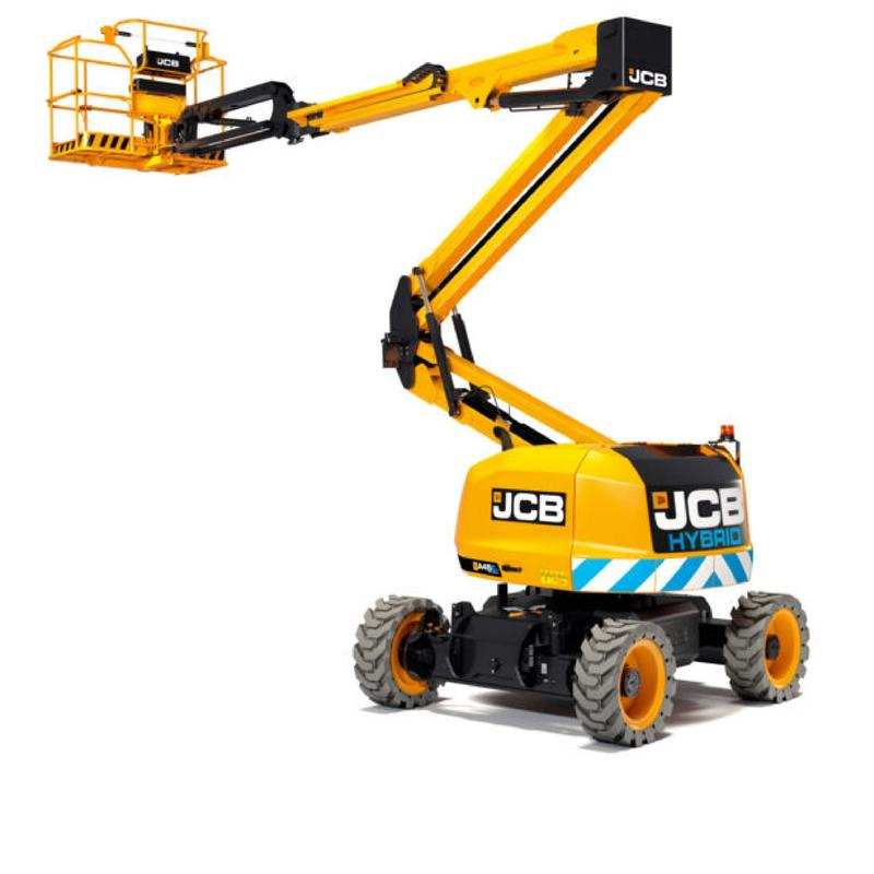 Nacelle articulée JCB A45EH électrique hybride - Hauteur de travail 15,84 m - Charge 300 kg - Produit neuf
