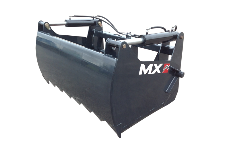 Coupe silo (shear grab) - largeur 1440 à 1900 mm, capacité 680 à 910 l, attelage MX/Euro