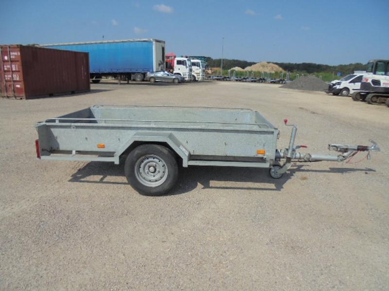 Remorque plateau basculant 1T6 Daudin - 1601 D 010 - 2,90 m x 1,50 m - PTC 1600 kg - occasion