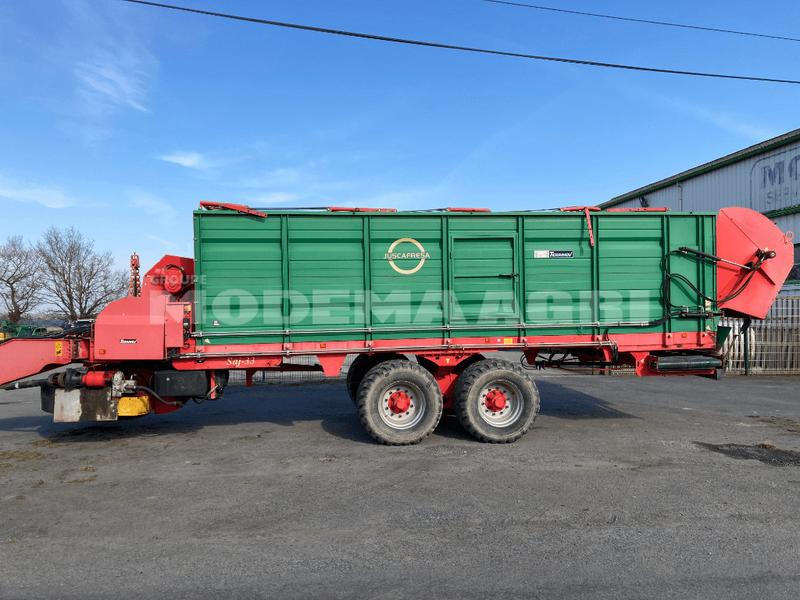 Remorque autochargeuse SUPERTINO SAG-33 - 33 m³ - 15 tonnes - Occasion 2017